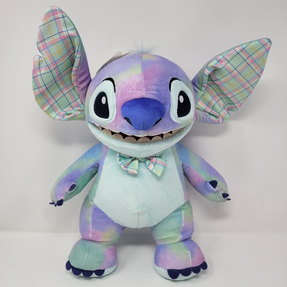Build-A-Bear Multicolor Plaid-Eared Plush